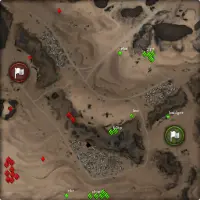 Sand Hopper Map Sand river